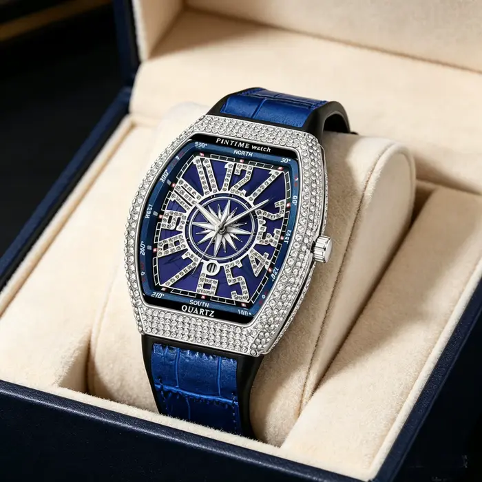 Montre à quartz pour homme