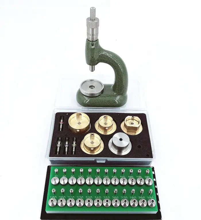 Outil multifonctionnel de réparation de montre avec vis micrométrique pour horlogers et amateurs de montres démontage et assemblage occasions professionnelles et personnelles