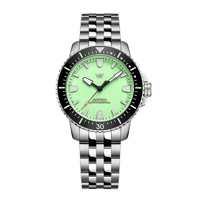 WM montre NH35 montre mécanique automatique 200M résistant à l'eau AR enduit saphir cristal Welly Me