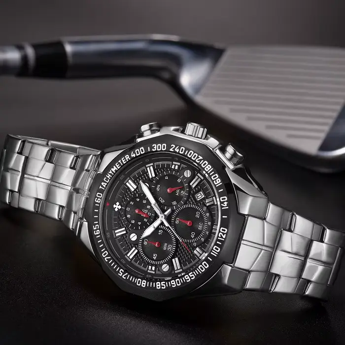 WWOOR Sport montres pour hommes haut de gamme de luxe