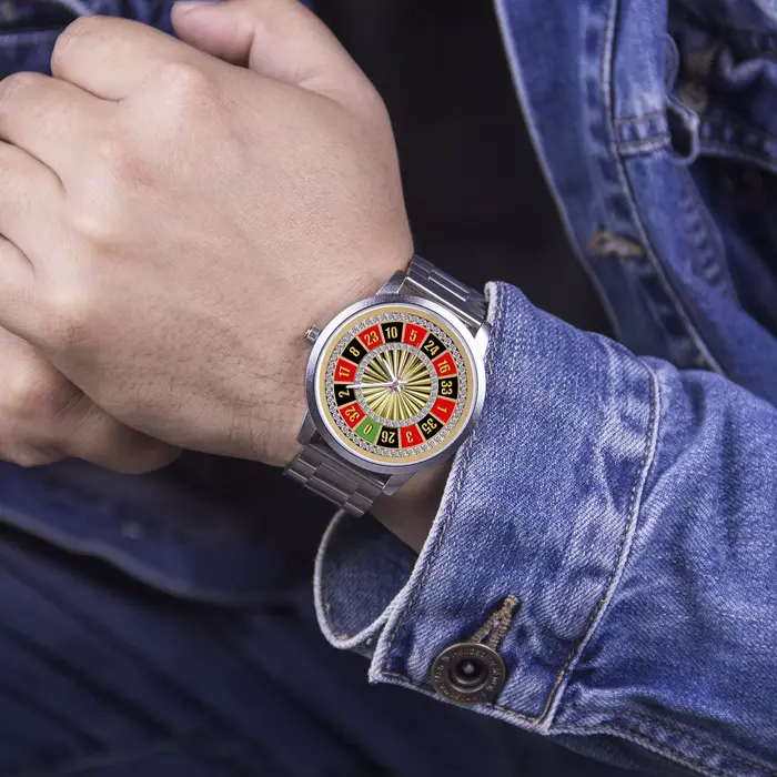 Montres à Quartz à motif pour hommes