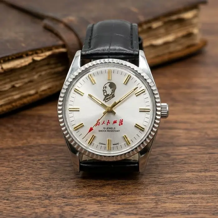 Montre mécanique vintage à remontage manuel