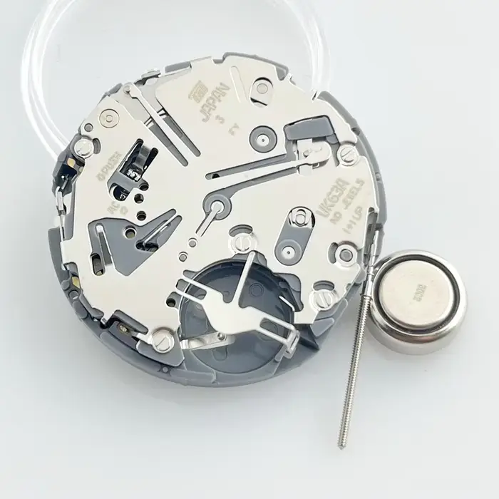 Mouvement à quartz VK63 VK63A, chronographe 24 heures, remplacement pour montre, calendrier simple