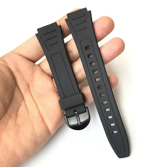 Bracelet de remplacement en silicone pour Casio G-Shock W-800H W-217 AQ-S800W élégant et durable pour homme et femme occasions sportives et professionnelles