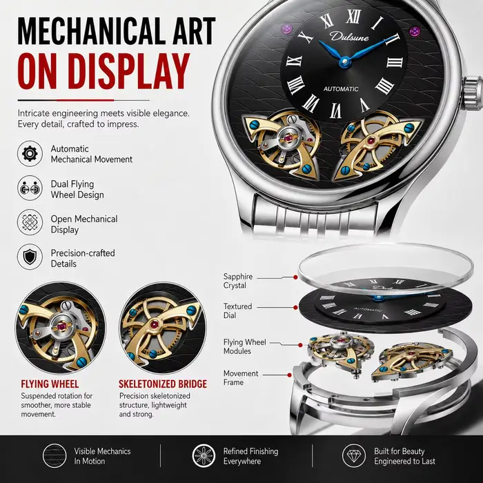 Montre mécanique automatique