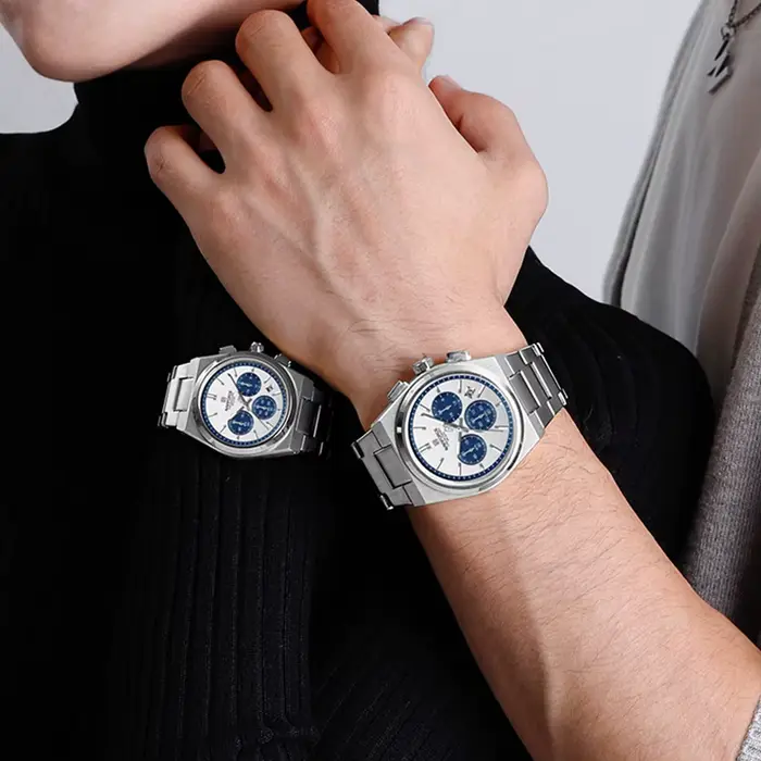 NAVIFORCE ensemble de montres de couple de luxe-montres-bracelets à quartz de mode pour hommes et femmes étanche en acier inoxydable 2025 nouveauté