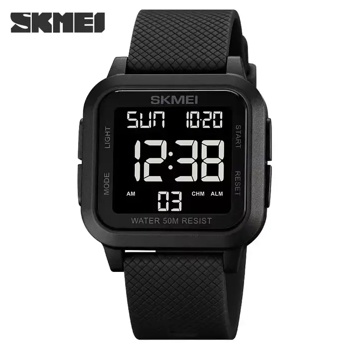 Hommes alarme Chrono horloge 5Bar étanche montres militaires LED affichage choc montre numérique reloj hombre Sport de
