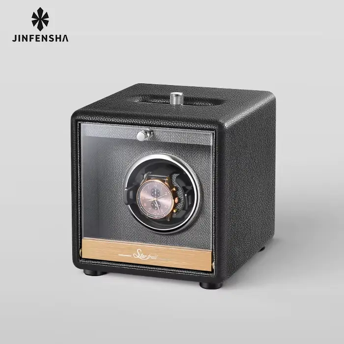 Remontoir montre organisateur boîte de rangement rotateur mécanique montre automatique boîte de luxe
