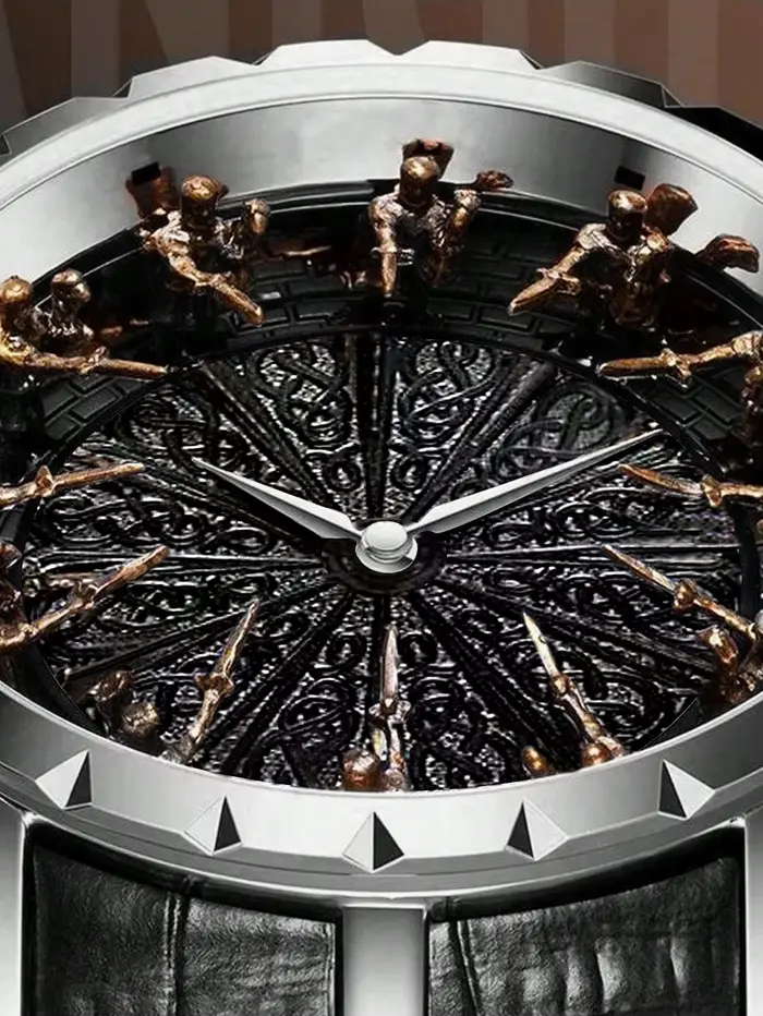 Nouvelle montre pour hommes de style rétro et de personnalité simple