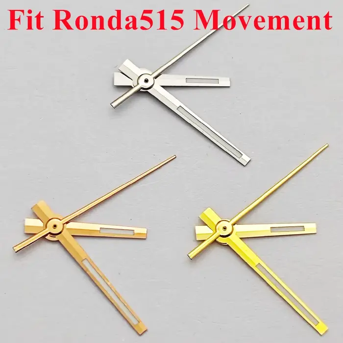 RICHUS Ronda515 GMT aiguilles de montre argent or Rose-or