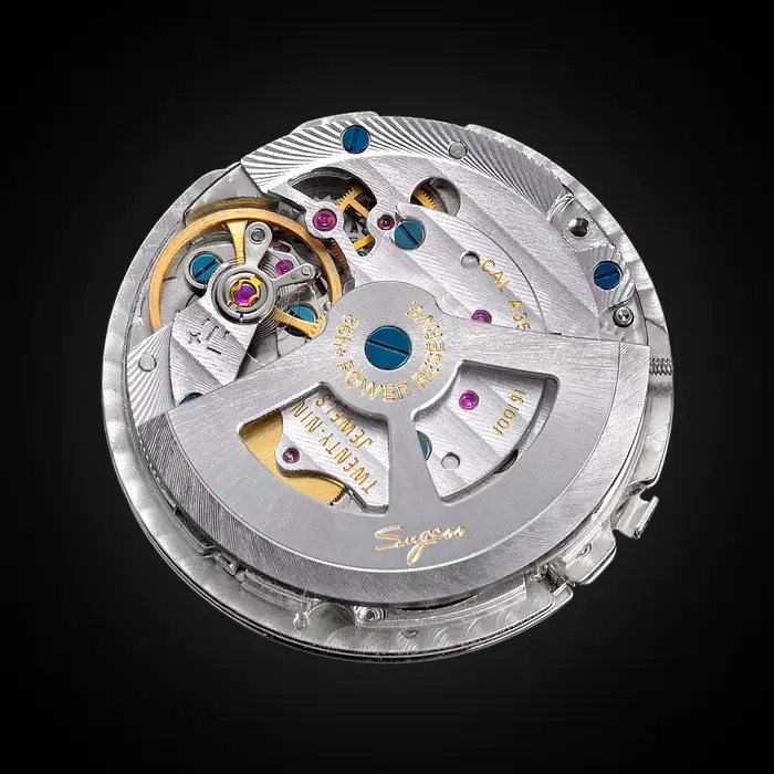 Montre SUGESS S458 en acier inoxydable avec mouvement Seagull ST1787, résistante à l'eau, pour homme, élégante et polyvalente occasions