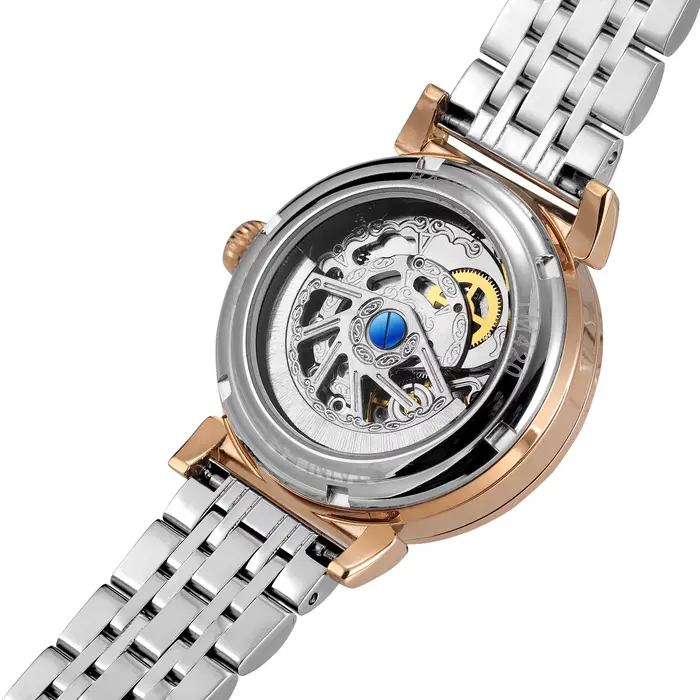 Montre de Luxe en Or Rose et Diamant pour Femme