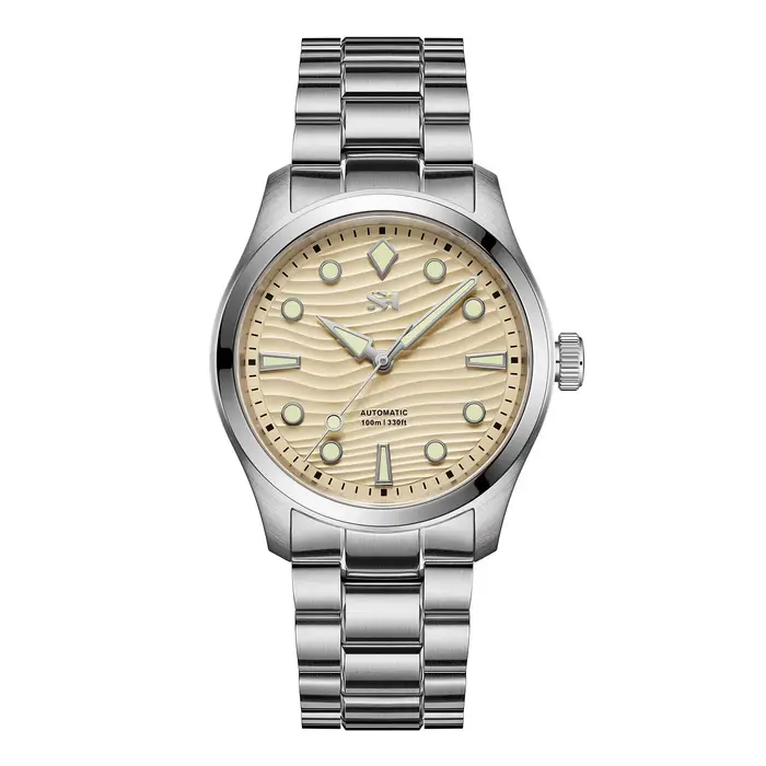 Montre de plongée Cronos SH édition limitée acier inoxydable automatique résistante à l'eau pour hommes aventuriers océan exploration occasions spéciales