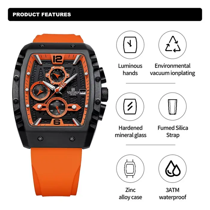NAVIFORCE – montre-bracelet créative pour hommes