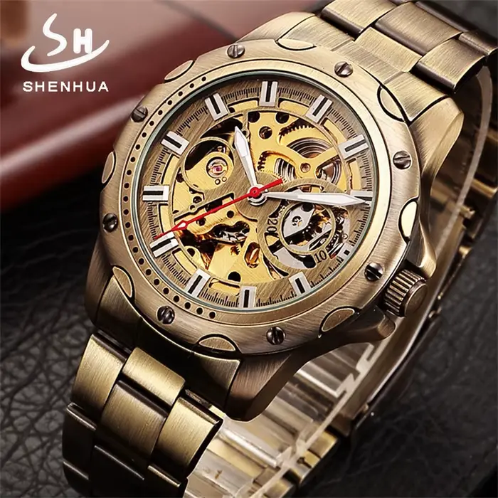 Montre mécanique Forsining style fashion décontracté homme occasionnels résistance à l'eau occasionnels