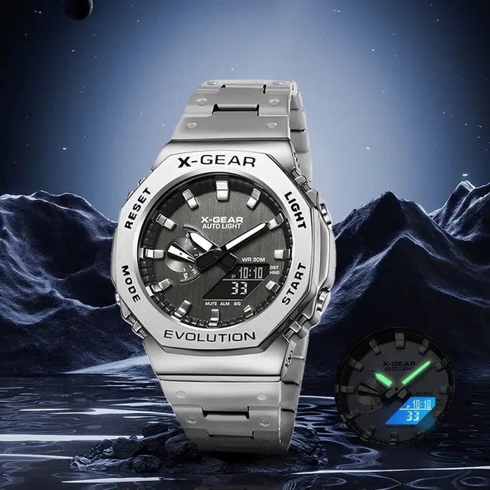 Montre électronique numérique unisexe de sport