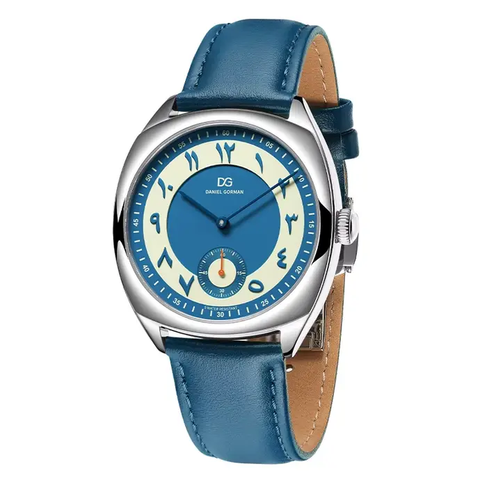 Montre de Couple à Quartz japonaise, avec cadran à chiffres arabes, boîtier étanche en acier inoxyda