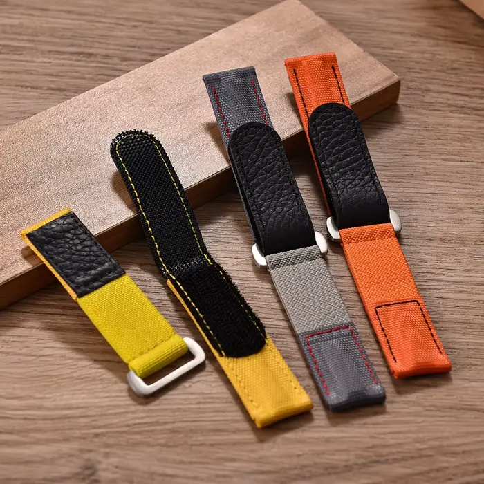 Bracelet de montre Velcro en Nylon