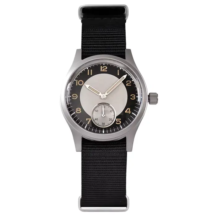 Baltany-Montre rétro Tuxedo S2027, à Quartz, 36mm, deuxième tampon, mini robe populaire des années 1