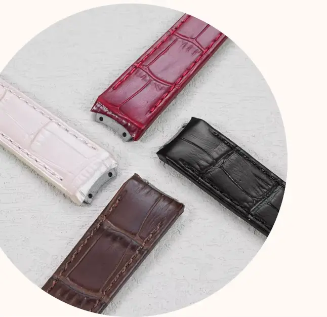 Bracelet de montre en acier inoxydable et cuir de vache pour montres Swarovski, élégant et résistant pour femmes occasions sportives