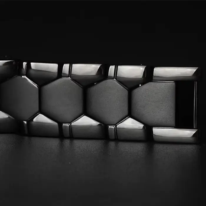 Bracelet de perles d'hématite de guérison anti-fatigue pour hommes