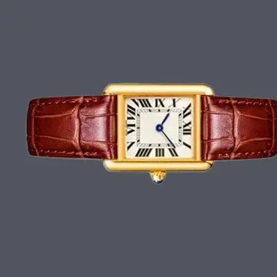 Montres rectangulaires de la nouvelle série Tank A236 pour hommes