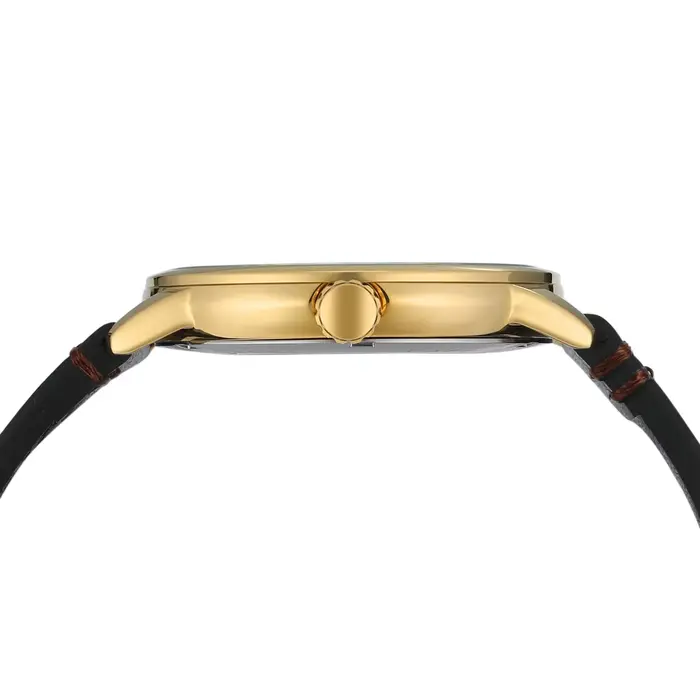 Montre mécanique T-Winner élégante pour homme résistante à l'eau avec ventilation manuelle et design luxueux pour diverses occasions