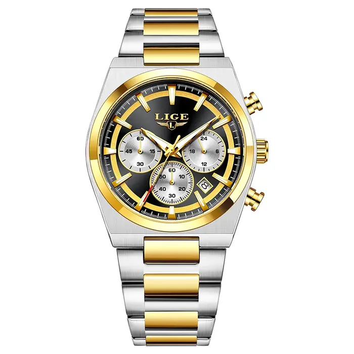 Montre chronographe pour homme LIGE