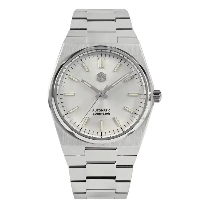 San Martin 40mm mis5 9015 montres mécaniques montre-bracelet étanche pour hommes de luxe BGW-9 lumin