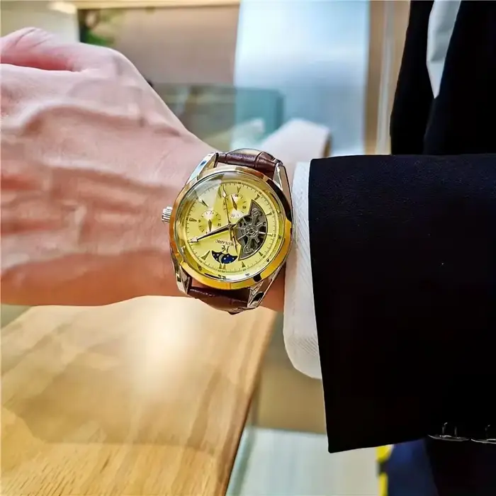 Montre mécanique automatique de luxe pour homme