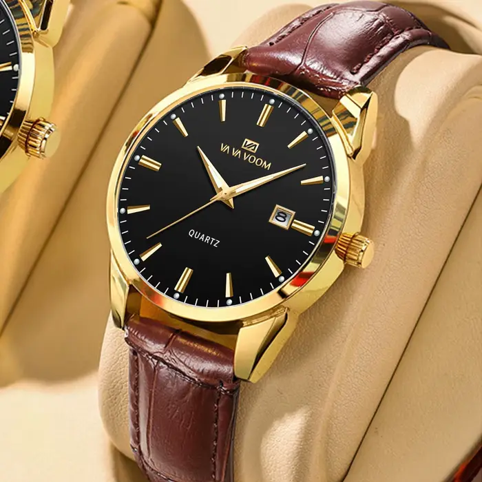 Femmes montres mode 29mm Mini classique luxe horloge or cuir mouvement à Quartz Style bohème décontracté montre