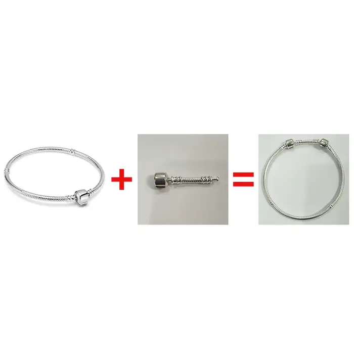 Vente Flash : Prolongateur de bracelet en argent sterling 925