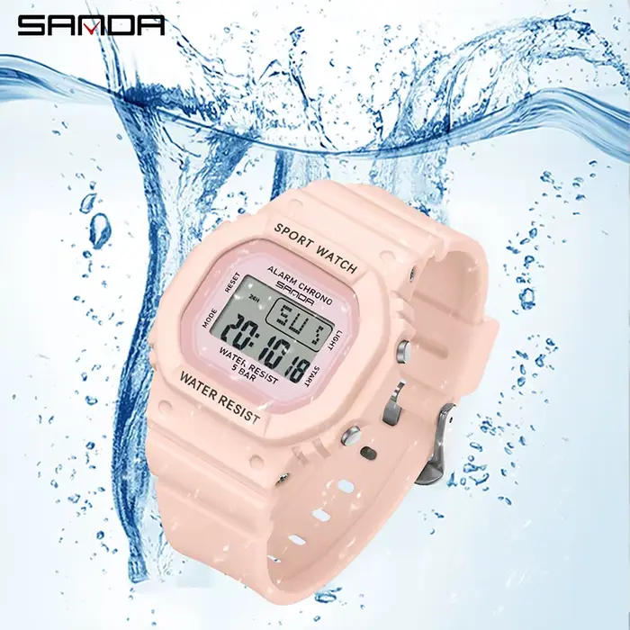 SANDA garçons filles LED montre numérique enfants
