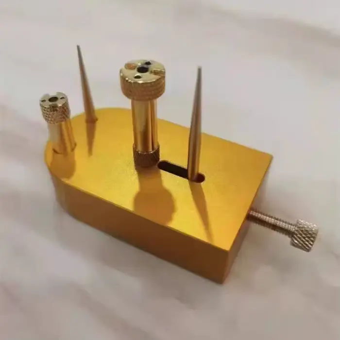 Outil de balancier de montre en laiton avec Support réglable de 8mm 9.5mm 11mm pour la réparation de mouvement outils de ressort de roue d'équilibre