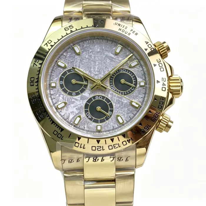 Montre de luxe pour homme de 40 mm en acier 904L, mouvement mécanique automatique, héritage exquis e