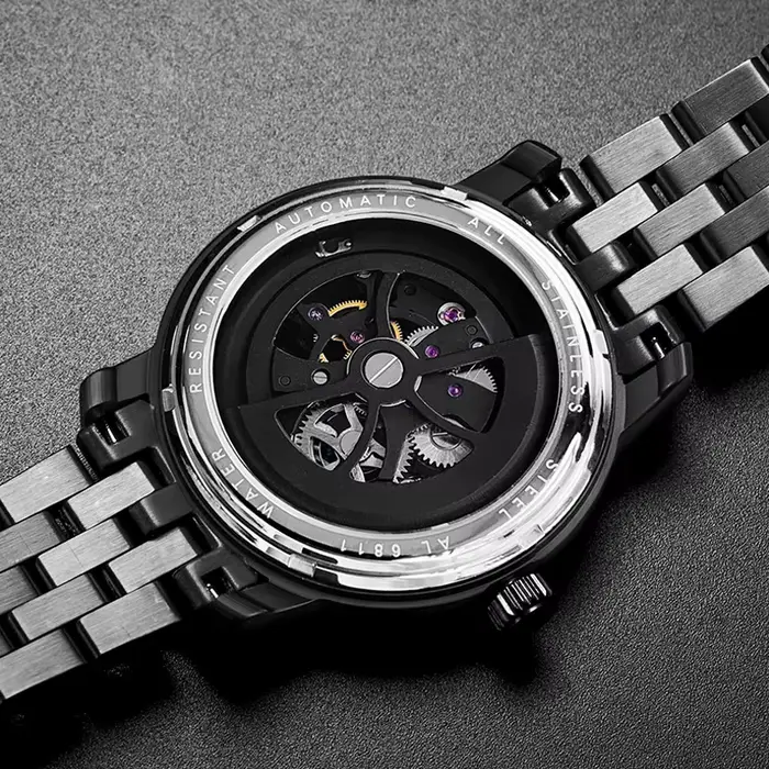 AILANG Montre automatique à tourbillon de conception originale pour homme