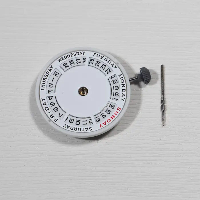 Nouveau Mouvement Mécanique Automatique 8285 21 Rubis Modifié Jour-Date avec Semaine à 12h/Date à 3h Pièce de Montre DIY