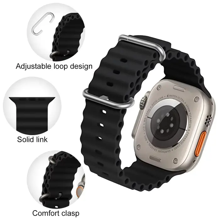Bracelets pour bracelet de montre Apple 44mm 40mm 45mm 49mm 41mm 42mm 38mm 46mm
