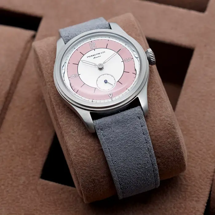 Montre MERKUR Vintage Sector Montre de Plongée Style Mode Casier Rond Mouvement Manuelle Résistance à l'Eau 50m Occasions Spéciales