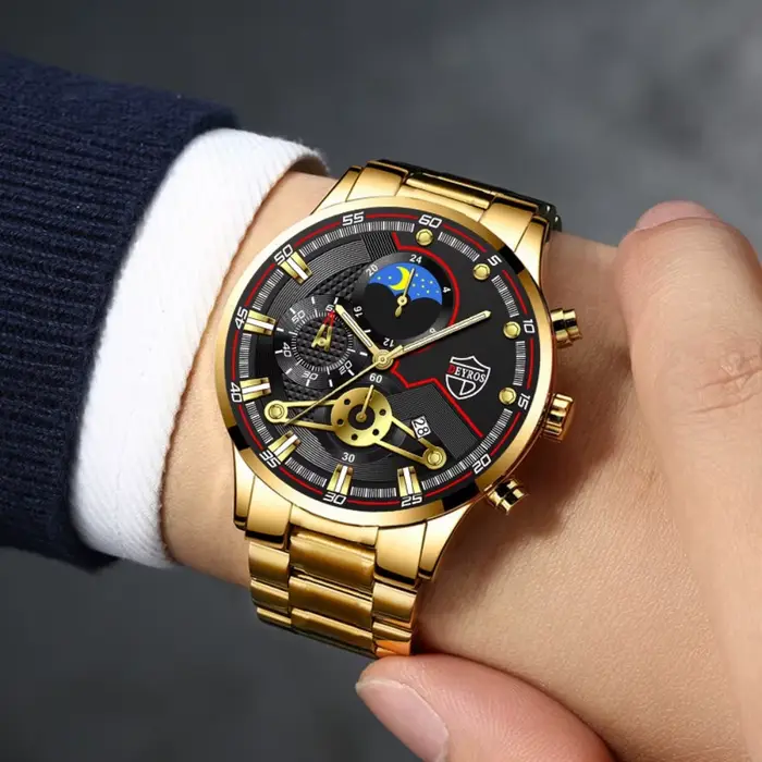 Vente chaude 10 pièces/ensemble montres pour hommes