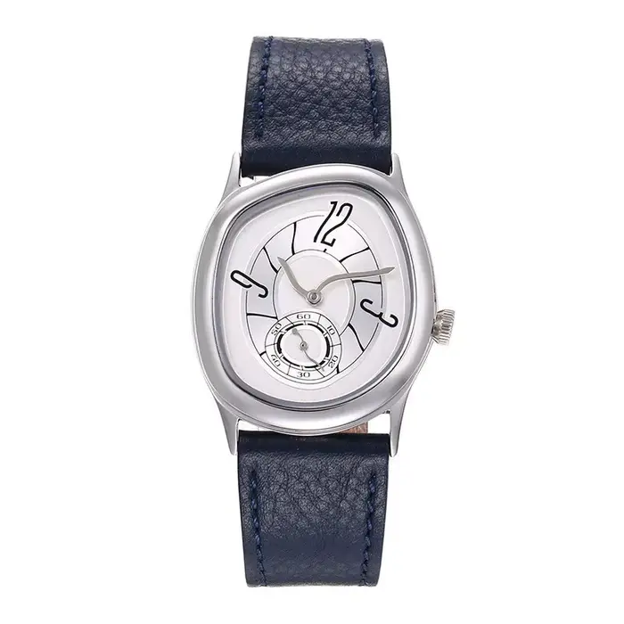 Nouvelle montre carrée de luxe avec design torsadé montre à quartz pour hommes couleur rétro classiq