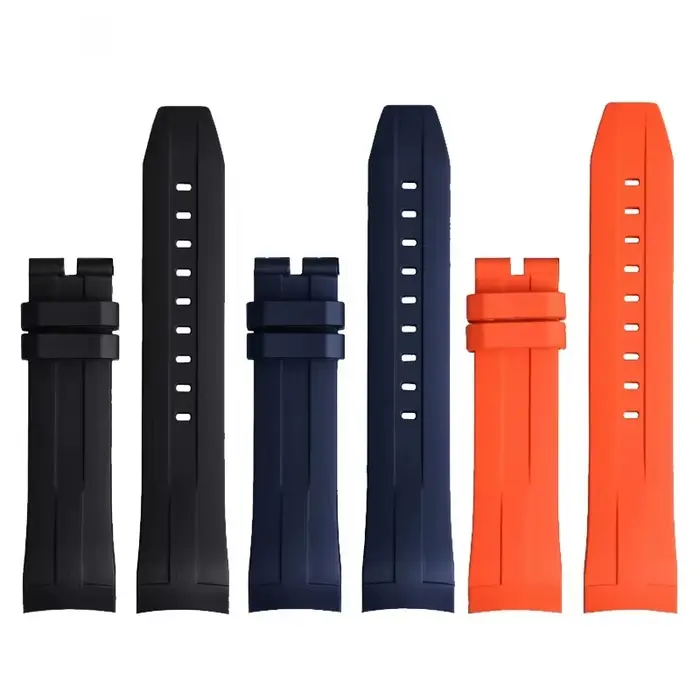 Bracelet de montre en caoutchouc silicone durable résistant à la transpiration pour Tissot SEASTAR Series unisexe occassions spéciales confortable et élégant