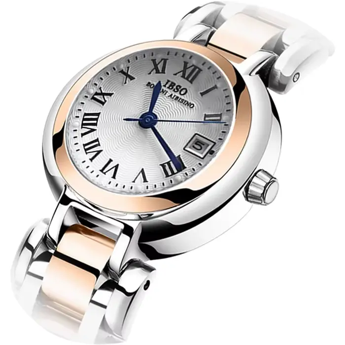 Montre-bracelet en acier inoxydable pour femme