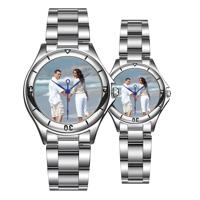 Logo personnalisé montre Photo impression visage montre-bracelet