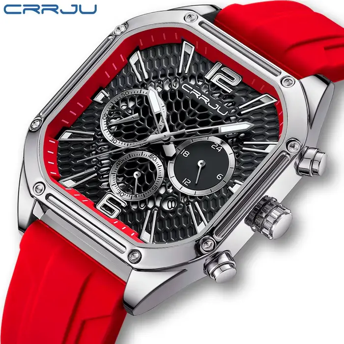 CRRJU montres chronographe de luxe