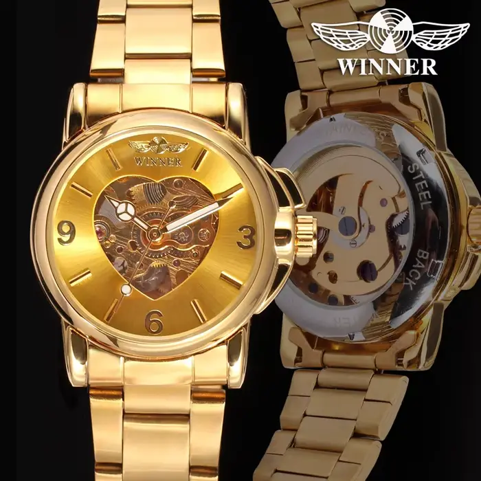 Winner – montre-bracelet automatique et mécanique pour femmes