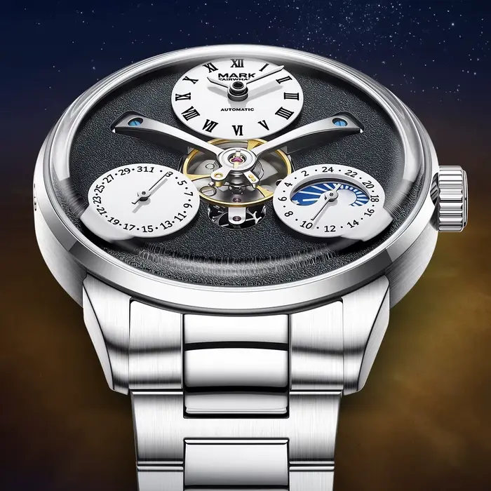 Montre automatique mécanique pour homme Mark Fairwhale 6038