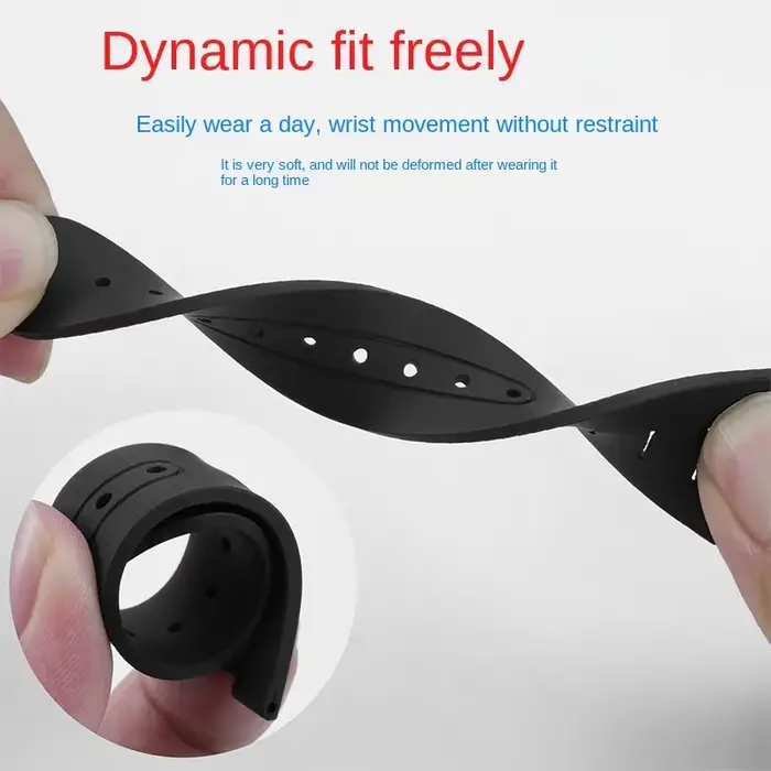 Nouveau Bracelet Ruuber en TPU pour Bell Ross INSTRUMENTS BRX5/BR05