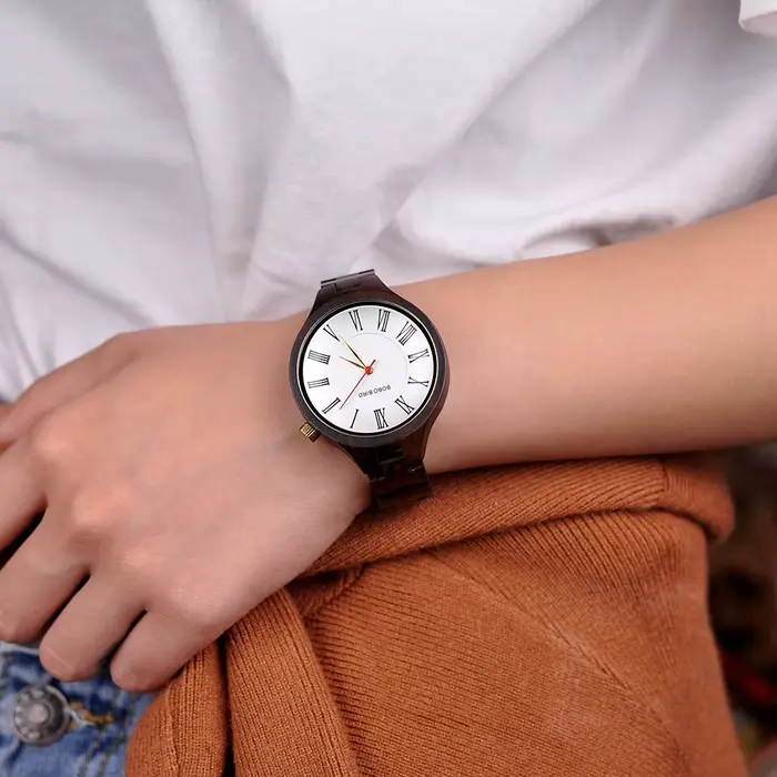 Montres en bois de luxe pour hommes