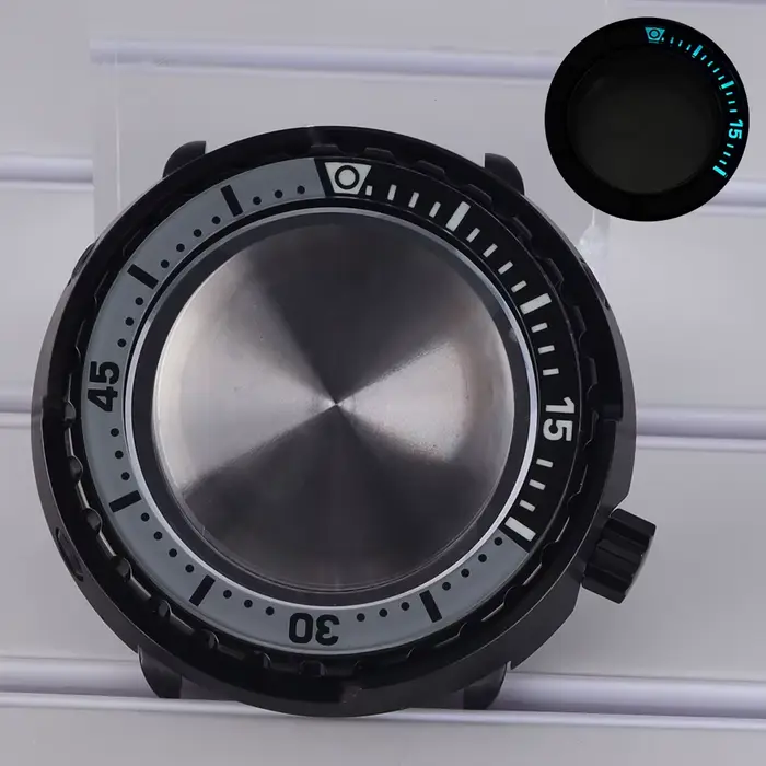 Boîtier de montre de plongée modifié 47mm